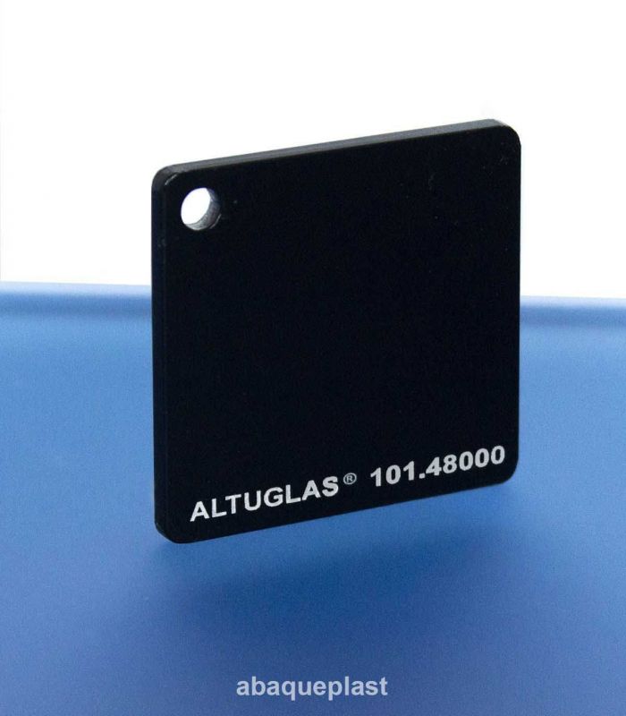 Altuglas™ 101.48000 - Plaque PMMA noir opaque coulé (acrylique) CN Altuglas™