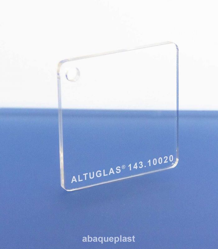 Plaque ACRYL, 10 mm, en PMMA, transparent