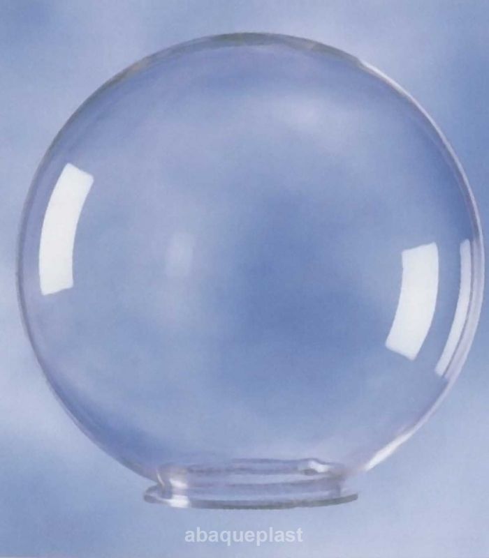 Sphère PMMA (Plexi) Incolore transparente Brillant diam 500 mm