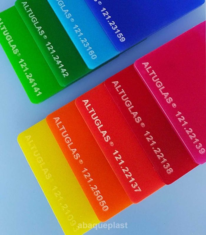 Altuglas™ - Plaque PMMA diffusant couleur coulé (acrylique) CN Altuglas™