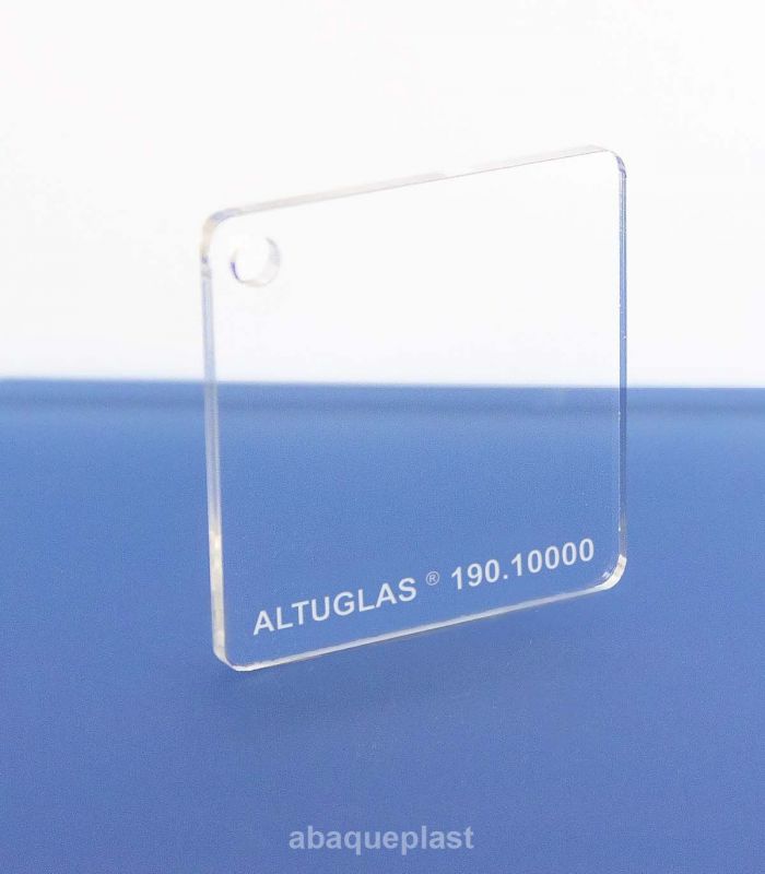 Plaque Plexiglass Transparent 6 mm sur mesure - Coulé