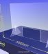 ÉCRAN DE PROTECTION PMMA transparent – HYGIAPHONE Ep.4 mm contre les virus. 1000x650 mm et passe document de 400x200 mm.