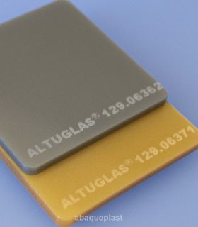 Plaque PMMA métallic coloré spéciaux coulé - CN Altuglas