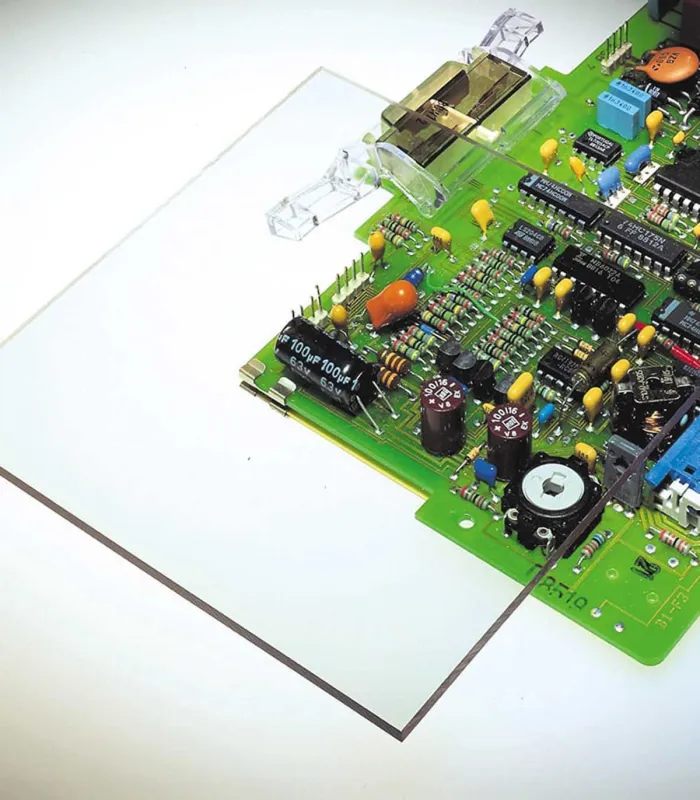 Plaque PC polycarbonate antistatique