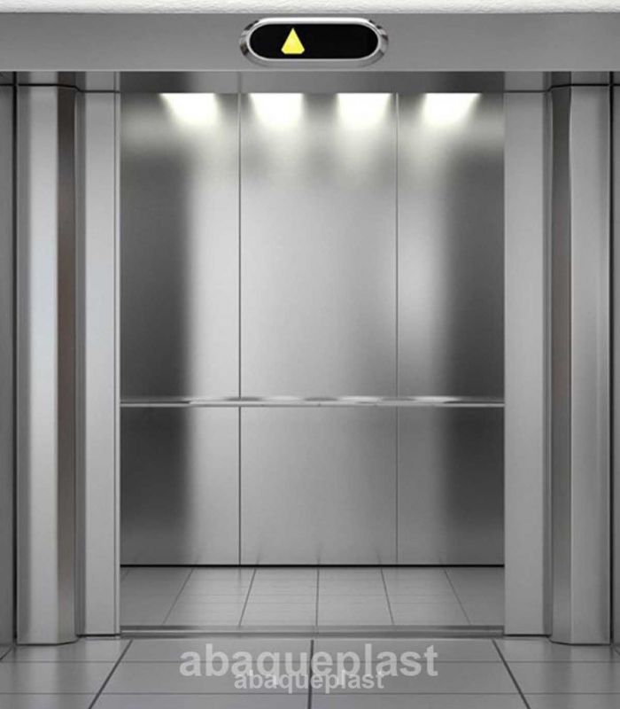 Utilisation des panneaux composites en aluminium Larcore pour concevoir un ascenseur.