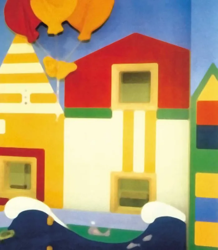 Plaque PVC rigide couleur - décoration