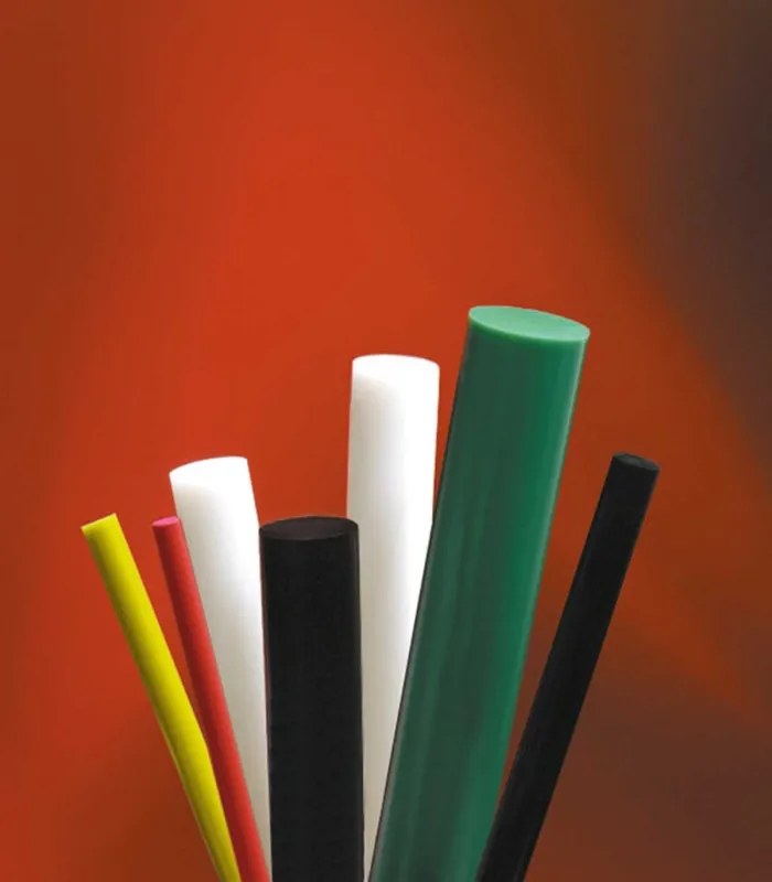 Bâton polyéthylène blanc naturel extrudé - PE HMG 1000