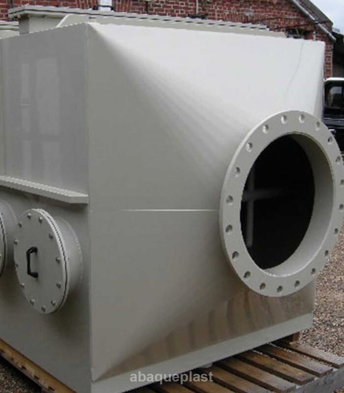 Plaque polypropylène pressé gris- PP