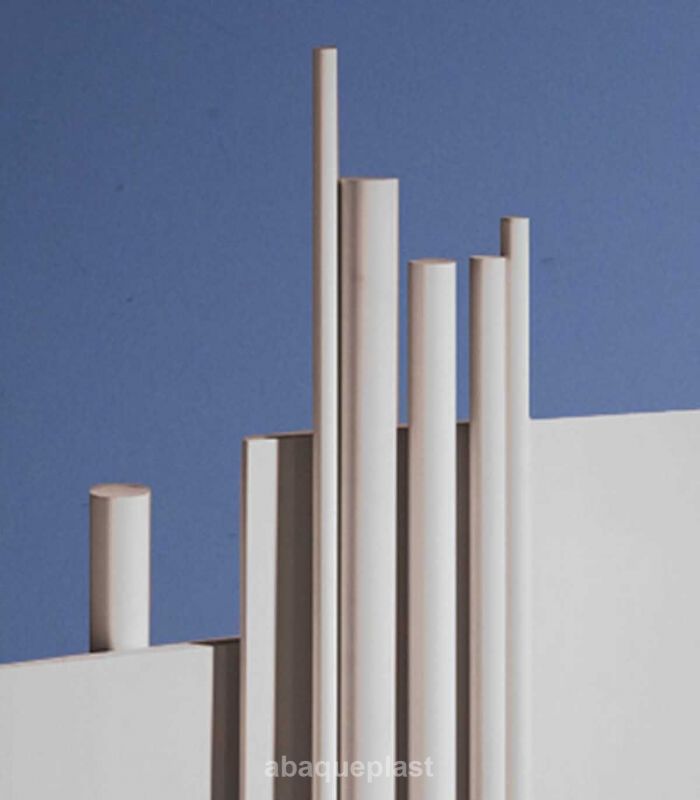 Bâton polypropylène gris- PP