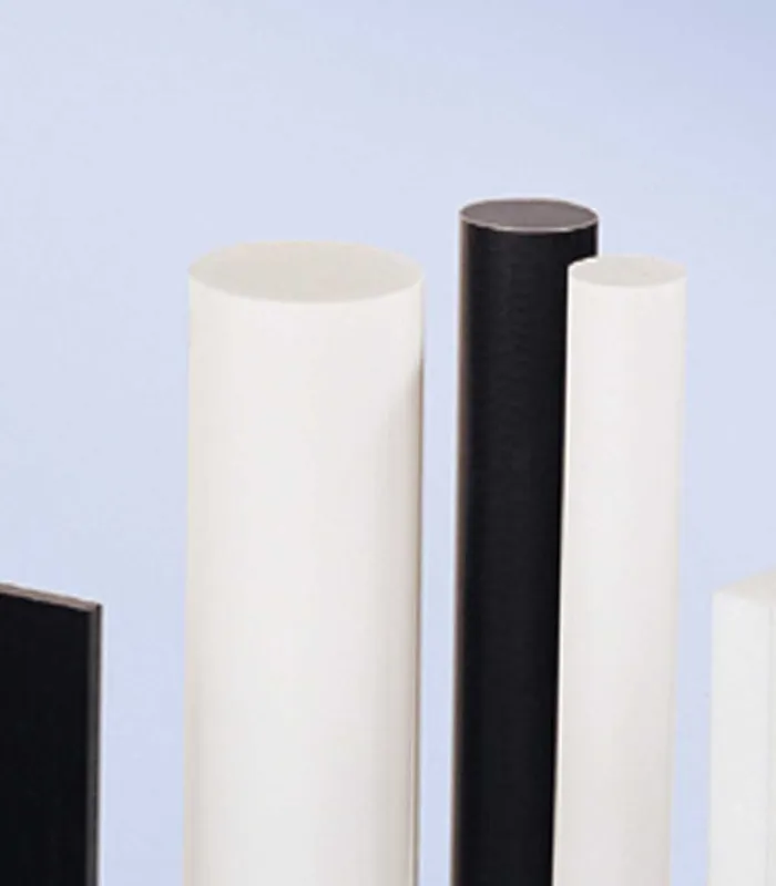 Bâton polyamide PA6 blanc naturel