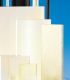 Plaque polyamide PA6 G coulé blanc et noir