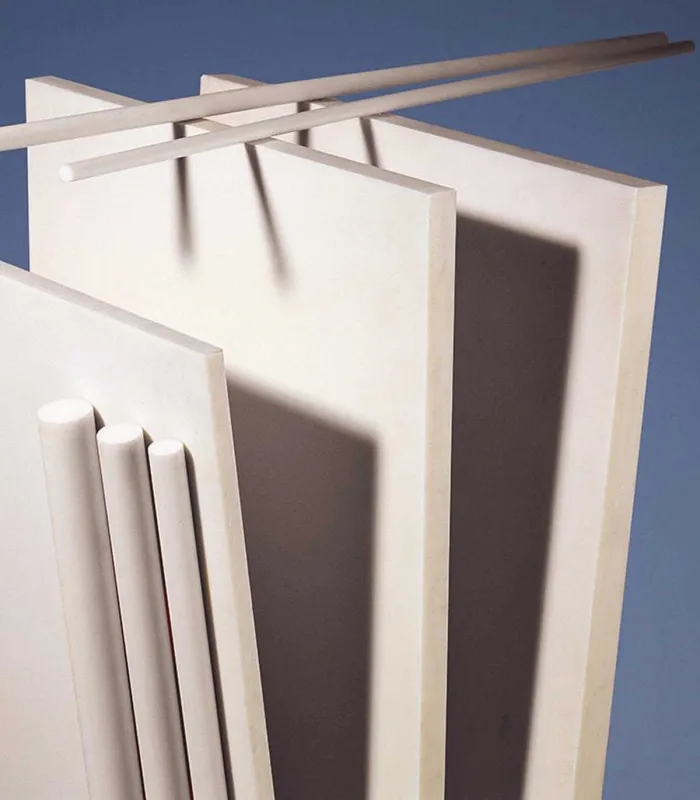 Plaque polyamide PA12 extrudé blanc