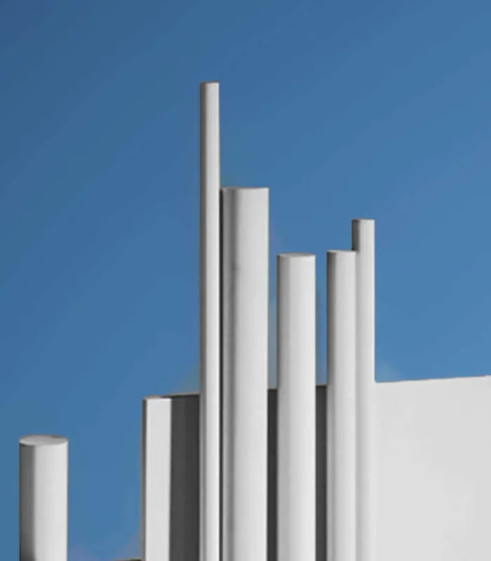 Bâton polytétrafluoréthylène blanc - PTFE - type Téflon®