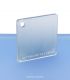 Plaque mono satin incolore - 121.10000 incolore