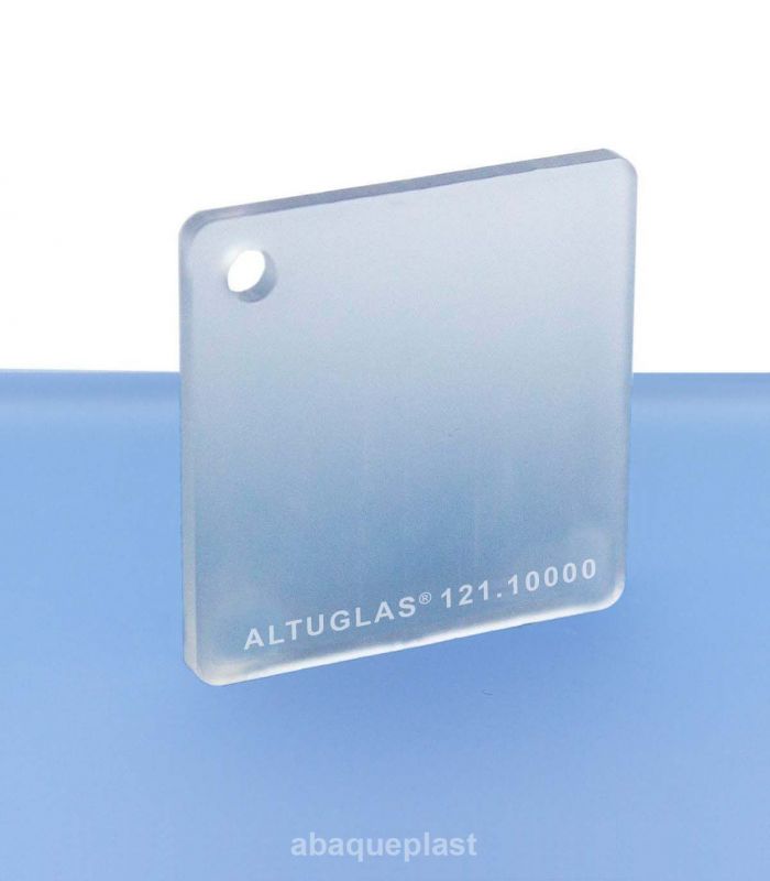 Plaque mono satin incolore - 121.10000 incolore