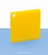Plaque mono satin Jaune led - 121.21093