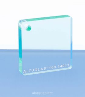 Plaque PMMA couleur couleur transparent glass look - 100.14011