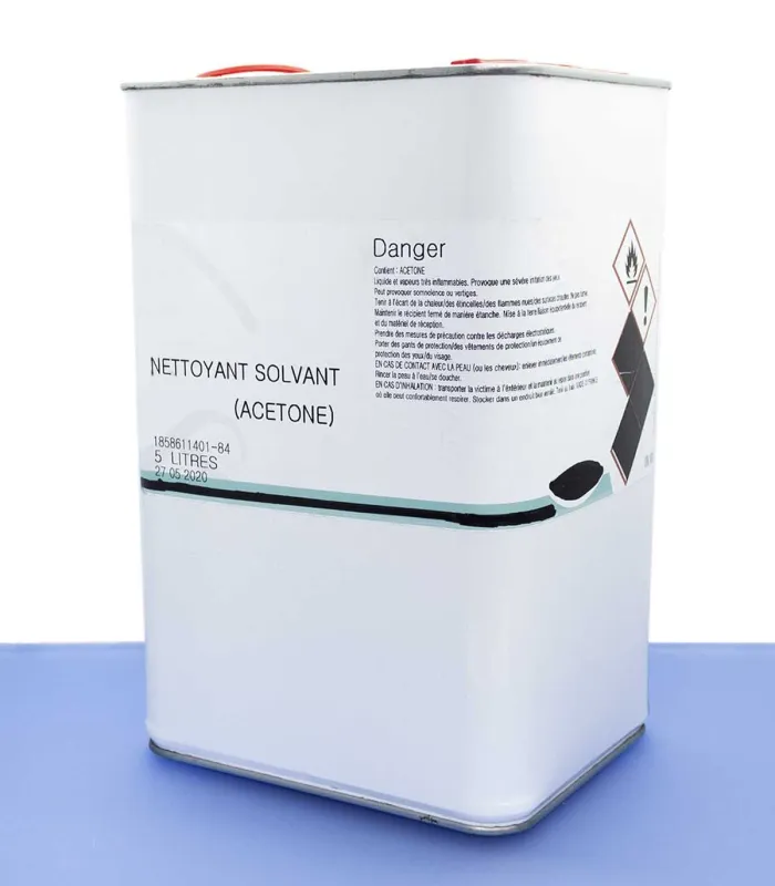Acétone Bidon de 5 litres
