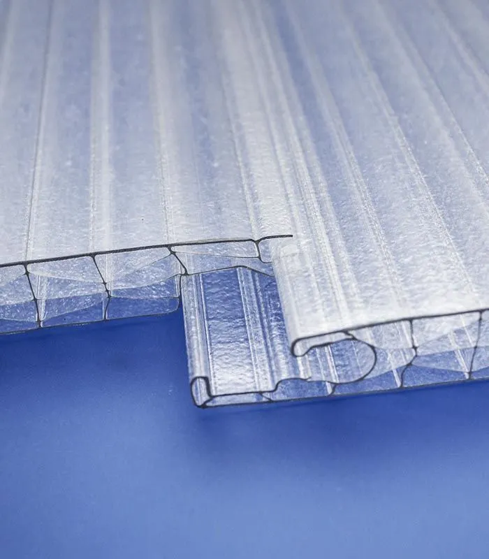 Plaque alvéolaire Clickloc en polycarbonate