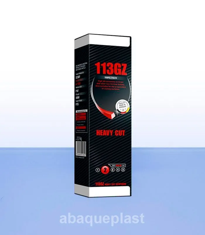 Pâte à polir de finition Menzerna 113GZ pour le plastique