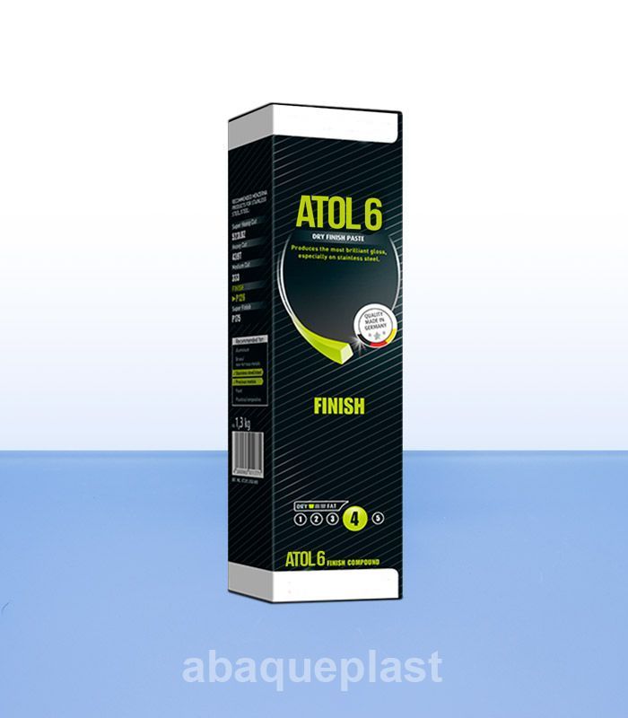 Pâte à lustrage Atol 6 pour les plastiques et les surfaces laquées