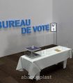 ÉCRAN DE PROTECTION pour bureau de vote – HYGIAPHONE