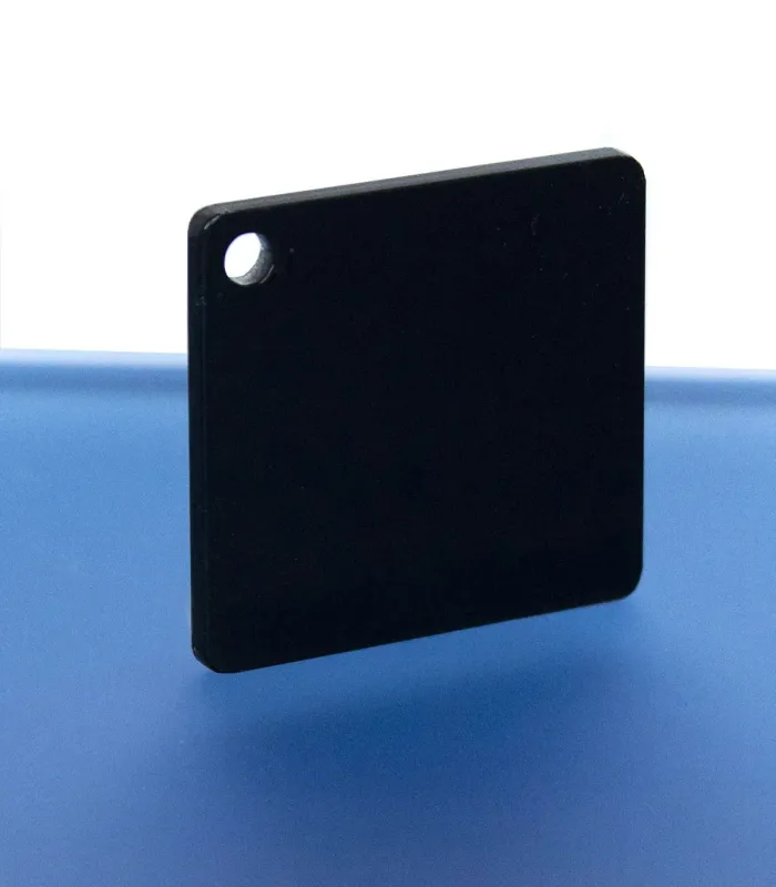 Plaque PMMA extrudé noir opaque