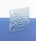 Plaque PMMA extrudé transparent cristaux de glace