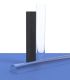 Bâton demi-rond PMMA extrudé