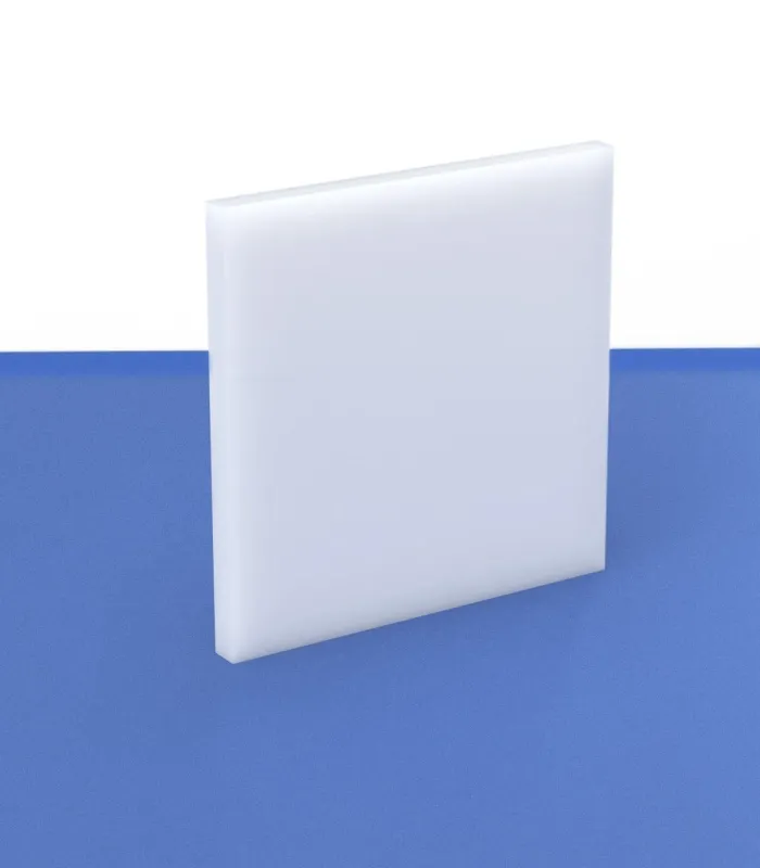 Plaque PC polycarbonate blanc diffusant