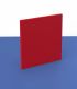 Plaque PVC rigide rouge