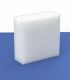 Bloc polyéthylène pressé raboté blanc naturel - PEHD 500