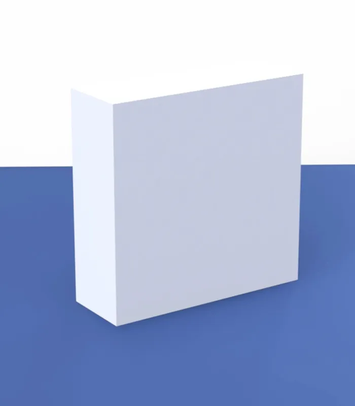 Bloc polytétrafluoréthylène blanc - PTFE - type Téflon®