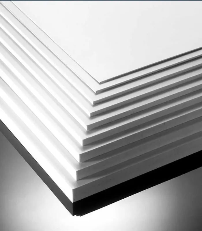 Feuille PVC expansé type Forex® - Formalux® - Simopor®