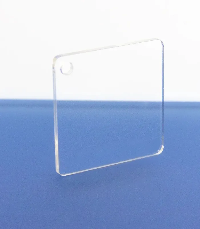 Feuille PMMA extrudé transparent incolore
