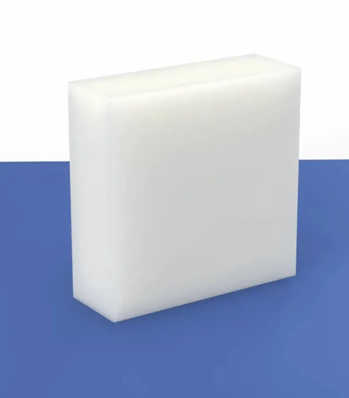 Blocs PA6 blanc naturel