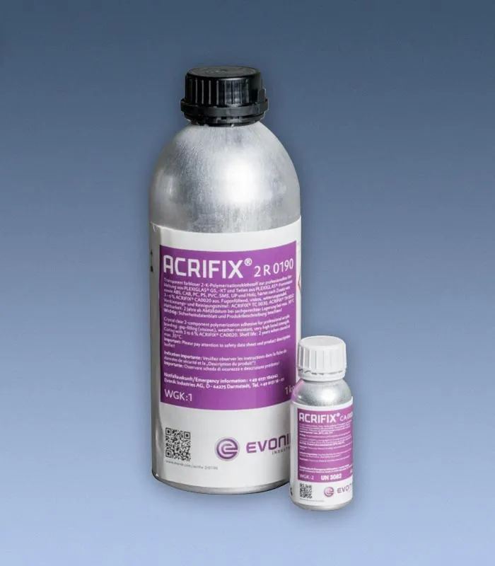 Acrifix® 190 - Polymérisable transparente à deux composants