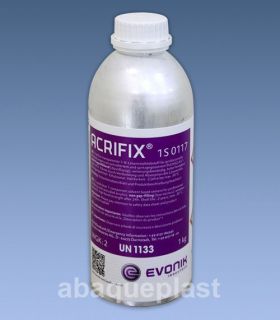 Acrifix® 1-S117 - Colle PMMA transparente à solvant. Colle dédiée au collage rapide et efficace du PMMA.