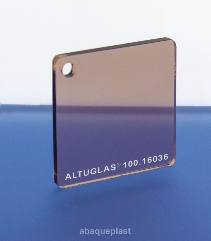 Plaque polycarbonate transparent incolore brillant sur mesure 1,5mm