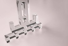 Découpe forme space invader