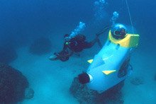 Verrière scooter marin  