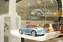 Vitrine maquette voiture